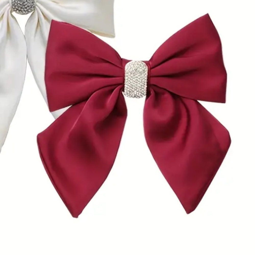 NEW! Elegant Red Hair Bow 🎀 B0-20